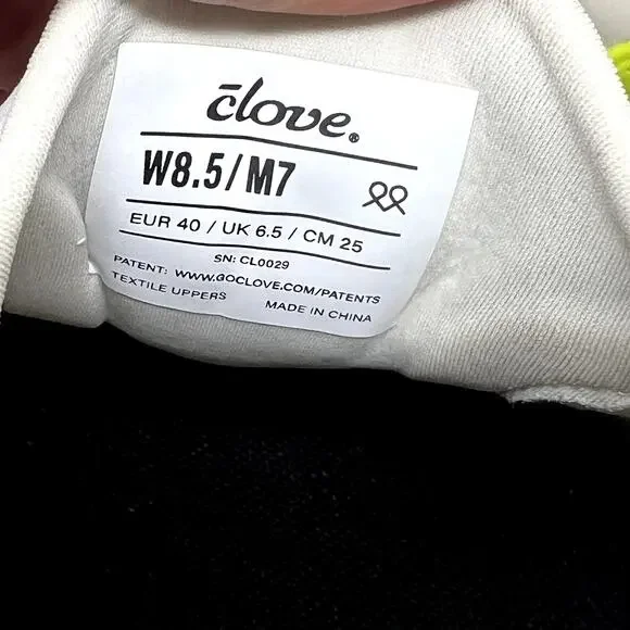 Clove Supercush Forte sneakers size 8.5 W 7 M sand light blue CL - Picture 5 of 6